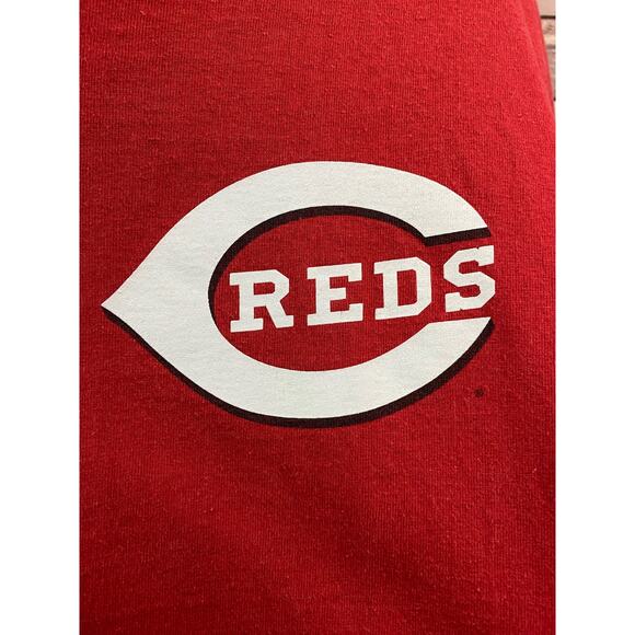 Vintage Cincinnati Reds Majestic Freel T-Shirt  2XL Men's Logo Short Sleeve - Picture 10 of 10